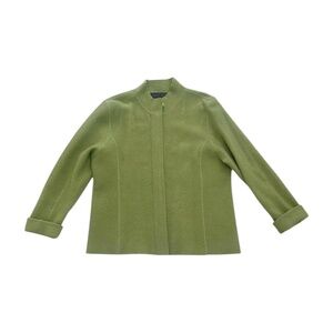 Vintage Wool Zip Up Sweater by Herman Geist